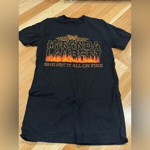 Miranda Lambert Black Graphic T-Shirt